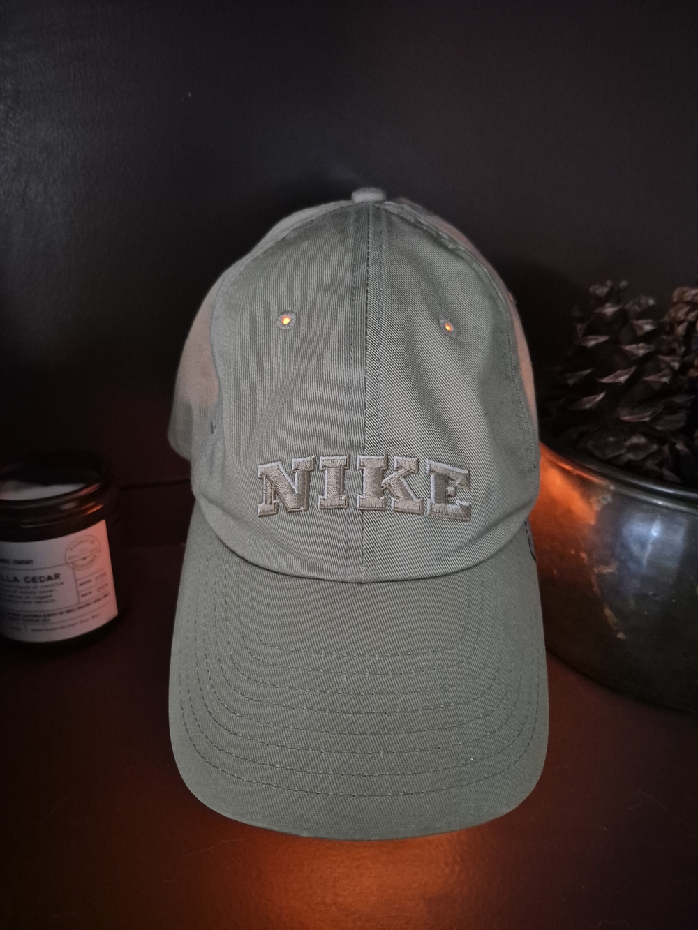 AWESOME Vintage "Nike" Men's Neutral Embroidered Logo Baseball Hat {Perfect}